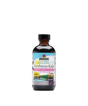 Nature's Answer Sambucus nigra Black Elder Berry Extract Kids Formula - 4 fl oz
