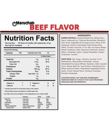 Ja Cor Instant Ramen Noodle Soup 0g Trans Fat Beef Flavor Noodles 3 oz. Bulk Pack Bundle with 1-Set of Reusable Stainless Steel Chopsticks(18 Individual Packs) - Buy Online on GoSupps.com