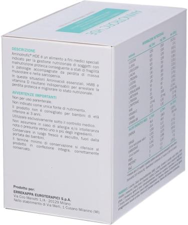  Errekappa Euroterapici AMINOTROFIC HDE DIET FOR SPECIAL MEDICAL PURPOSES 30 BAGS 6.5G - Buy Online on GoSupps.com
