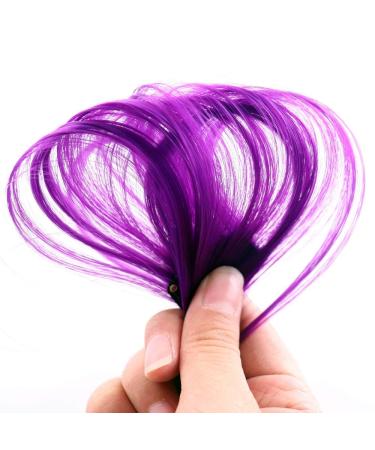 12 Pcs Rainbow Colored Clip-in Hair Extensions - 21 inch Synthetic Straight Hair for Kids, Girls, Women - Buy Online on GoSupps.com