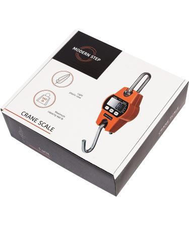  Digital Hanging Scale 660 LB 300 KG Cast Aluminum Case - Heavy Duty Waterproof Fish Scale - Portable Crane Scale for Luggage Weight Suitcase Hunting Farm Bow Fishing Scale Heavy Duty Orange - Buy Online on GoSupps.com