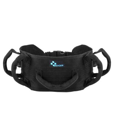 Reaqer transfer belt with 7 belt loops of a medical girdle with quick lock buckle for ambulation senior transfer profession & physiotherapy (1) - Buy Online on GoSupps.com