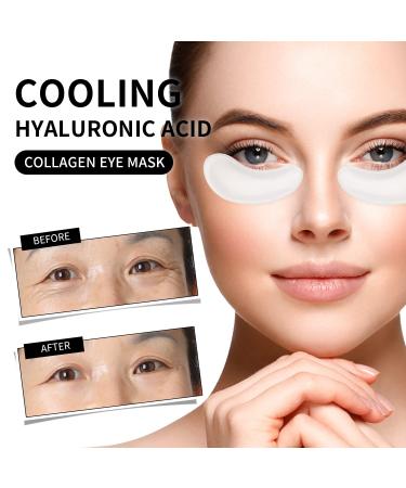 Shop Hyaluronic Acid Collagen Eye Masks | Anti-Aging Dark Circles & Fine Lines | 20 Pairs for Swollen Eyes - Buy Online on GoSupps.com