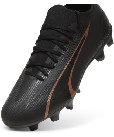 PUMA Unisex Ultra Match FG/AG Football Shoe 45 EU - Puma Black Copper Rose | International Shipping Available - Buy Online on GoSupps.com