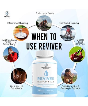 Reviver Ultimate Cardio & Endurance Bundle - Keto Electrolyte Pills Lung Cleanse & Detox Support Supplements - Buy Internationally - Buy Online on GoSupps.com