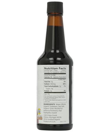 Eden Foods Organic Tamari Soy Sauce - Gluten-Free, 10 fl oz (296 ml) - Buy Online on GoSupps.com