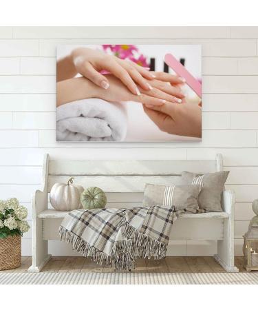 Manicure Salon Nails Canvas Art Poster | Aesthetic Wall Art for Room - 20x30in Unframed Prints - Buy Online on GoSupps.com