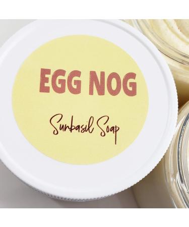 Egg Nog Exfoliating Body Soap Sugar Scrub. Stocking Stuffers Christmas Gifts for Women - Buy Online on GoSupps.com