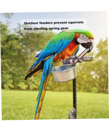 Squirrel Baffle Squirrel-proof Spring Device Metal Squirrel Baffle for Bird Feeder Squirrel Baffle for Bird Poles Metal Anti-squirrel Spring Coil Devic for Outdoor - Buy Online on GoSupps.com