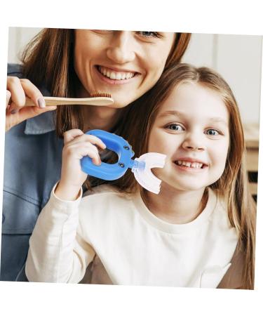 Buy Solustre U-Shaped Silicone Toothbrush for Kids | Gentle Toddler Oral Care Tool - Buy Online on GoSupps.com