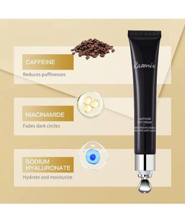 RAZONIX Caffeine Eye Cream 20g - Anti Aging, Dark Circles & Wrinkles | Moisturizing & Revitalizing Under Eye Cream - Buy Online on GoSupps.com