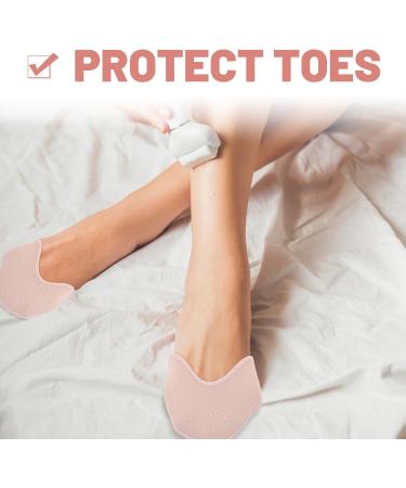 Ballet Dance Shoe Toe Pouches - Cushioned Fabric Toe Caps & Forefoot Protectors - 1 Pair for Ultimate Comfort - Buy Online on GoSupps.com
