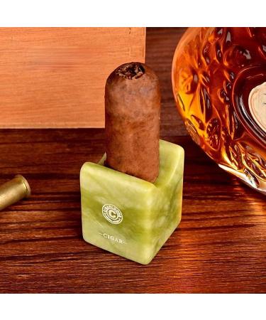 Cigar Ashtray Holder Stone Holder Cigar Holder Jade Portable Household Cigar Holder - Buy Online on GoSupps.com