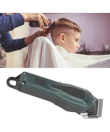 Electric Hair Trimmer Green Professional Cordless Hair Clipper for Barber Haircut Grooming - Buy Online on GoSupps.com