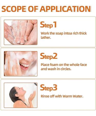  GYORI 2 x Waterfalls Turmeric Brightening Soap Waterfalls Turmeric Soap Kojic Acid and Turmeric Soap Bar for Dark Spots Smooth Skin for on Face and Body - Buy Online on GoSupps.com