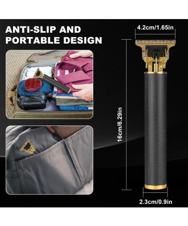 Liwarace Hair Trimmer - USB Rechargeable Beard Clipper for Men | Professional Cordless Electric Barber Trimmer | Perfect Holiday Gift (Black - Buy Online on GoSupps.com