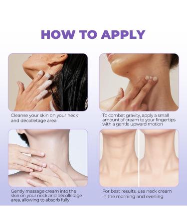 Neck Firming Cream - Anti-Aging Neck & Chest Moisturizer for Tightening Lifting & Reducing Wrinkles | 1.7 oz - Buy Online on GoSupps.com