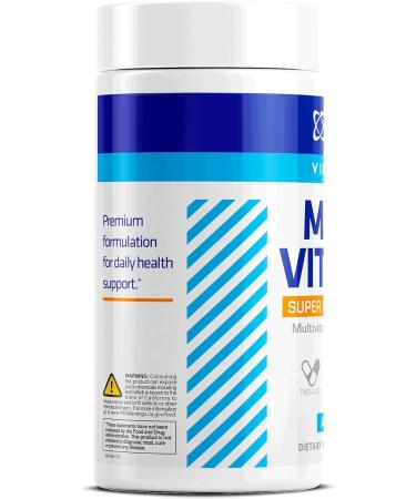 USN Supplements Super Daily Multivitamin - 60 Capsules with Essential Vitamins & Minerals - Antioxidant Support - Buy Online on GoSupps.com