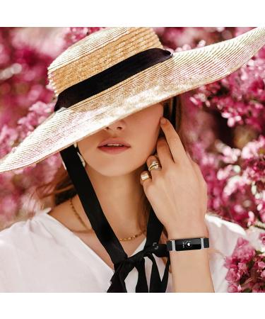 Elastic Band for Fitbit Inspire 2/HR - Adjustable Nylon Bracelet Strap in Black - Buy Online on GoSupps.com