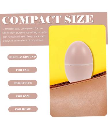 DOITOOL Volcanic Stone Oil-absorbing Ball Cleaning Products Beauty Tools Facial Skin Oil Cleaning Roller 5x3cm Pink - Buy Online on GoSupps.com