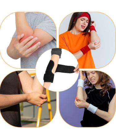 Lightweight Adjustable Elbow Brace for Women - Tennis Elbow Support Compression Sleeve for Tendonitis Arthritis & Golfer's Elbow - Breathable & Comfortable (Black - Buy Online on GoSupps.com