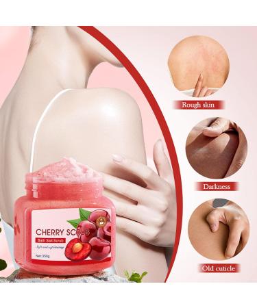 Exfoliating Clarifying Scrub Exfoliating Body Scrub Body Scrub Natural Brazilian Coffee Gentle Exfoliating Orange Body Scrub Body Cleansing Exfoliating Dead Skin (350g Cherry) - Buy Online on GoSupps.com