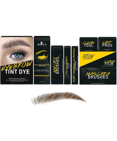 Lash Lift and Tint Kit 2 in 1 Eyelash Perm Kit Black Tint Dye Kit Semi-Permanent Curling Set for Professional & Salon Brow Lamination - Buy Online on GoSupps.com