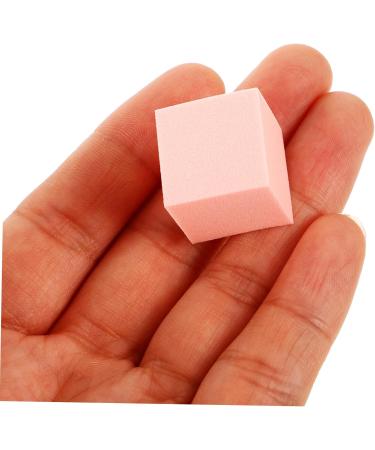 50 Pieces Manicure Tools Small Nail Sponge Nail Art Tools Powder Puff Nail Sponge Block French Lace Tool Form Glue Blush - Buy Online on GoSupps.com