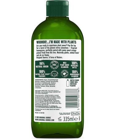  ORIGINAL SOURCE Original Source I'm Plant based Lemongrass and sweet orange 335 ml - Buy Online on GoSupps.com