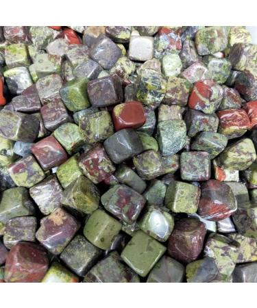 Natural Crystals and Stones 4pcs Natural Dragon Blood Stone Cube Quartz Polished Stone Crystal Gemstone Crystal Gravel Natural Quartz Crystals for Decoration kaixun - Buy Online on GoSupps.com