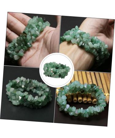 PRETYZOOM 3pcs Crystal Stone Bracelet - Women's Irregular Stretch Layer Bracelet - Buy Online on GoSupps.com