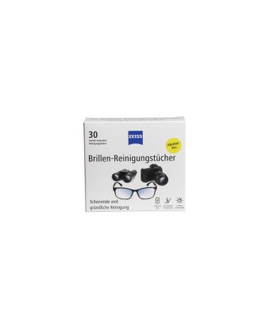 Zeiss glasses cleaning towels 30 pieces for gentle & thorough cleaning of your glasses - each cloth packed individually - ideal for on the go or when traveling - Buy Online on GoSupps.com