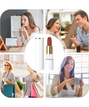 Matte Lipstick Tinted Lip Gloss Non-Transferable Moisture-Resistant Colour for Evening Event Dance Beauty Lovers Creative Stylists Girls Women - Buy Online on GoSupps.com
