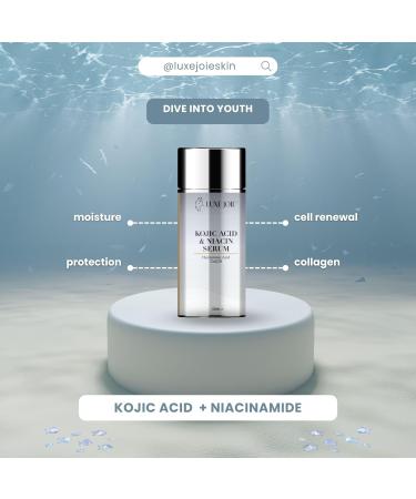 Kojic Acid & Niacinamide Serum 1.69 oz | Brightening & Anti-Aging Formula | International Shipping - Buy Online on GoSupps.com