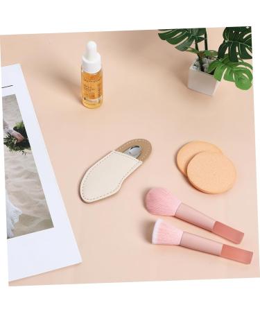 PLAFOPE 4pcs Face Foundation Spatula Makeup Plate Mixer Makeup Mixing Spatula Palette Stainless Steel Silver - Buy Online on GoSupps.com