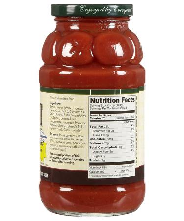 Francesco Rinaldi Traditional Pasta Sauce No Salt Added 1.46 lb (Pack of 3) - Buy Online on GoSupps.com