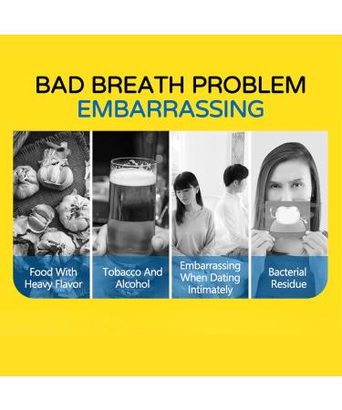 Lemon Mouth Spray - Portable Bad Breath Freshener | Fresh Lemon Scent for International Shipping - Buy Online on GoSupps.com