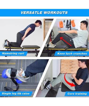 XonyiCos Nordic Hamstring Curl Strap - Leg Exercise Assisted Strap for Strength Training - Buy Online on GoSupps.com