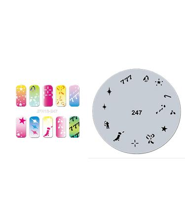 Fingernail stencil (airbrush nail art) Fengda JFH13-247