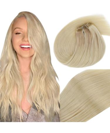 Vivien treat real hair Extensions blond real hair extensions hair recovery remy extensions tress real hair ashblond balayage middle blonde ombre platinum blonde platinblond 100g #18/20 20 zo11 2-1 tresse #18/22/60