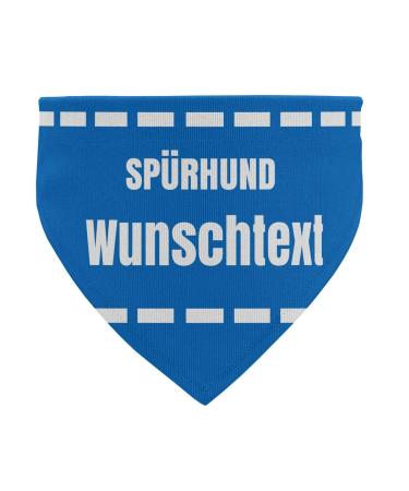 printplanet - Dog scarf with name or text - Scarf for dogs - Layout Sniffer Dog - Size L Size L Sniffer Dog