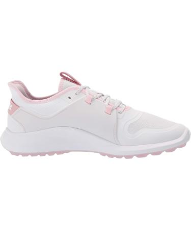 PUMA Golf Ladies Ignite FASTEN8 Spikeless Shoes 7 - White/Silver/Pink - Buy Online on GoSupps.com