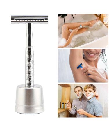 Premium Double-Edged Safety Razors for Men | Solid Metal Silver Razors for a Perfect Shave - Buy Online on GoSupps.com