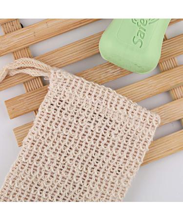 Milists 20 STK Handmade Luffa Soap Bags - Eco-Friendly Shower Peeling & Travel Soap Packaging - Buy Online on GoSupps.com