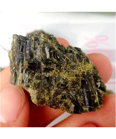 Natural Crystal Rough Natural Crystal Rough 1 PC Raw Natural Green Tourmaline Crystal Gem Original Specimen Rough Stone Bead (Size : 5 10g) - Buy Online on GoSupps.com