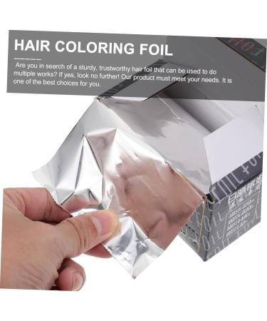 Ipetboom 3 Rolls Perm Tin Foil Hair Foil Aluminum Tin Foil Nails Tools Pro Tools Silver Foil for Highlighting Hair Coloring Foils Highlighting Tin Foil Hair Perm Tool Embossed Nail Polish - Buy Online on GoSupps.com