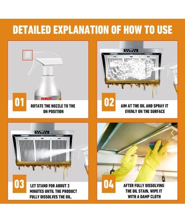 Neat Freekz All-Purpose Kitchen Pots And Pan Cleaner Neat Freekz All Purpose Kitchen Cleaner Multipurpose Powerful Stain Removing Foam Cleaner Kitchen Oil Grease Cleaner (2PC) - Buy Online on GoSupps.com