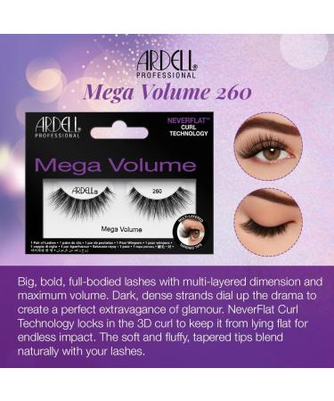 Ardell Mega Volume Lashes 260 - Buy Online on GoSupps.com