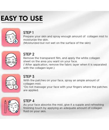 High Quality Collagen | Melting Collagen Set | Soluble Collagen F | Collagen Face Sheet Mask With Hydrolyzed Collagens Prevent Fine Lines Firm Skin Protection - Buy Online on GoSupps.com