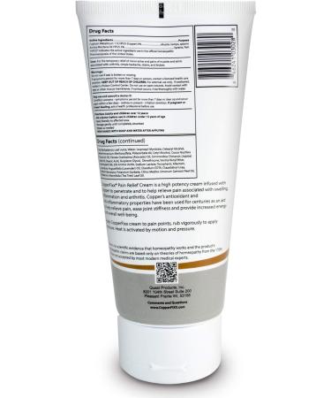 Buy Pain Relief Cream 5 Fl Oz - Copper & Heat Technology for Arthritis Muscle & Joint Inflammation - Fast Acting Arnica Solution - Buy Online on GoSupps.com